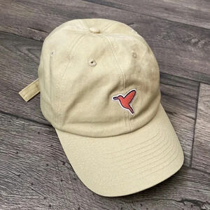Birddogs Unisex Tan Baseball Cap with Bird Logo